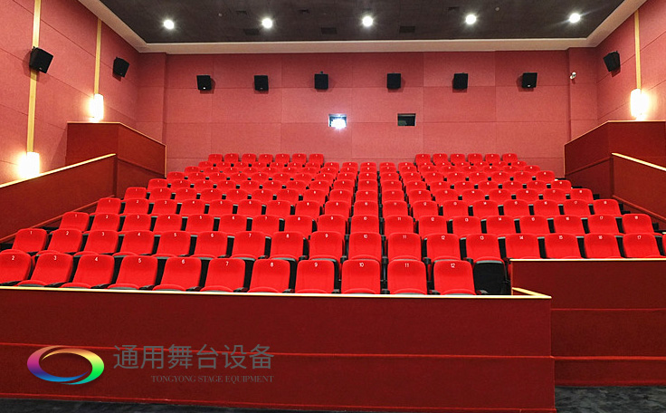 舞臺阻燃幕布通用舞臺扛起建設(shè)單位責(zé)任，加強(qiáng)檢查監(jiān)管，落實(shí)“3個(gè)100%”要求！東莞市工人文化宮工人電影院改造工程順利完工
