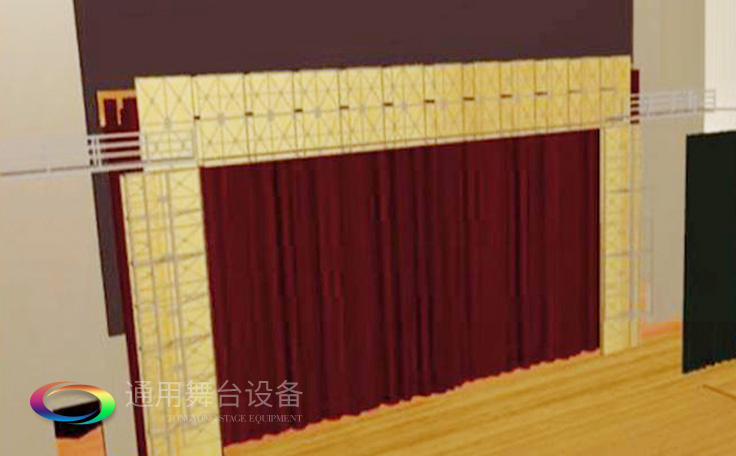 防火隔離幕Safety curtain——舞臺、觀眾廳分隔 阻斷火源及有害煙氣的擴散